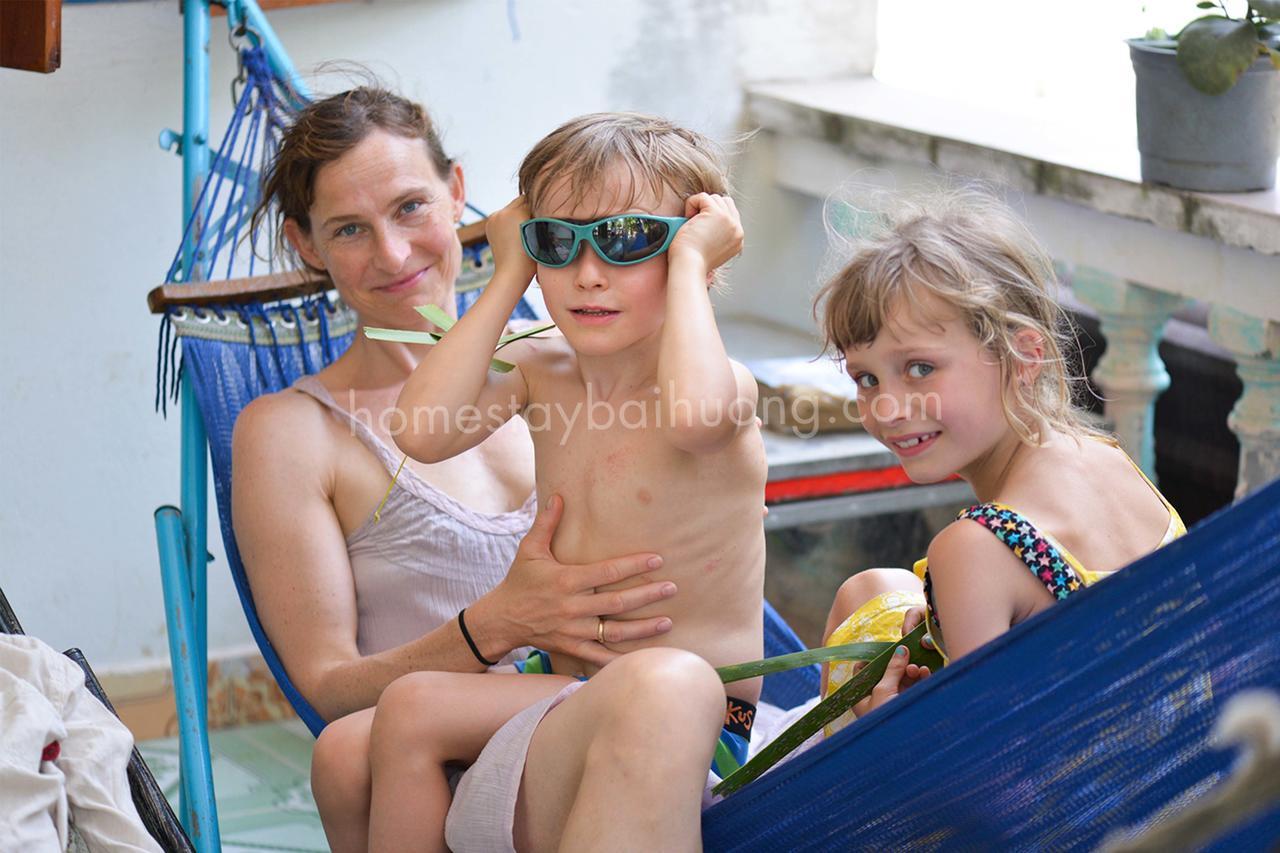 Nhi Lo Home Stay Tân Hiệ Esterno foto