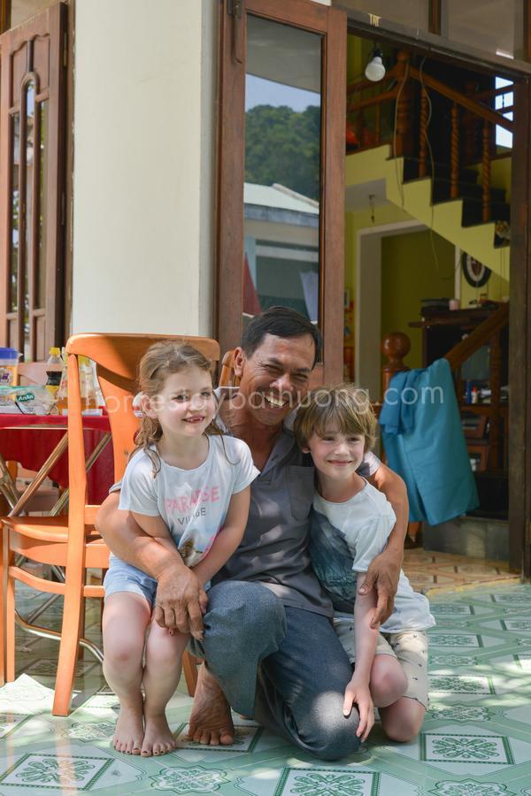 Nhi Lo Home Stay Tân Hiệ Esterno foto